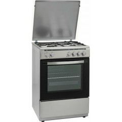 Robin BN-62 Κουζίνα 62lt με Εστίες Υγραερίου & Ρεύματος Π59.5εκ. Inox Robin BN-62 Κουζίνα 62lt με Εστίες Υγραερίου & Ρεύματος Π59.5εκ. Inox